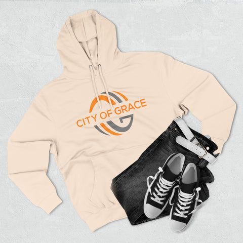 Image of City Of Grace Three-Panel Fleece Hoodie