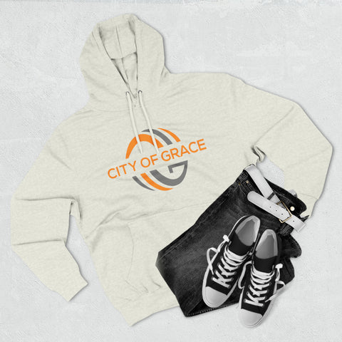 Image of City Of Grace Three-Panel Fleece Hoodie