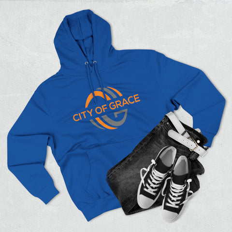 Image of City Of Grace Three-Panel Fleece Hoodie