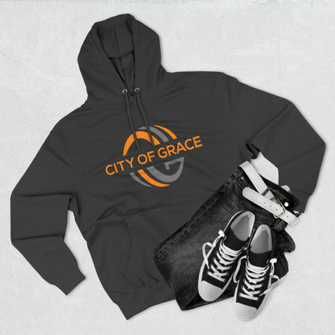 Image of City Of Grace Three-Panel Fleece Hoodie
