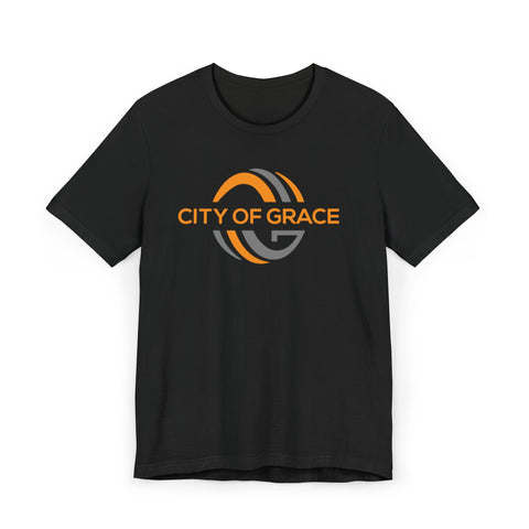 Image of City of Grace Unisex Jersey Center Chest