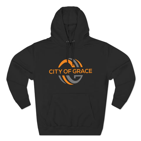 Image of City Of Grace Three-Panel Fleece Hoodie
