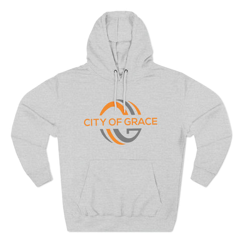Image of City Of Grace Three-Panel Fleece Hoodie