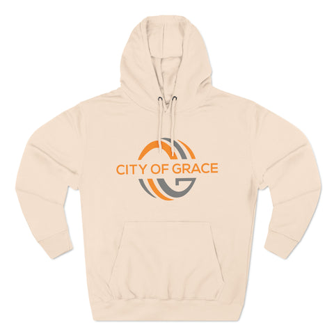 Image of City Of Grace Three-Panel Fleece Hoodie
