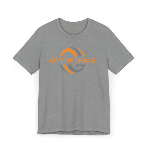 Image of City of Grace Unisex Jersey Center Chest