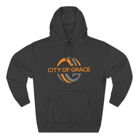 Image of City Of Grace Three-Panel Fleece Hoodie