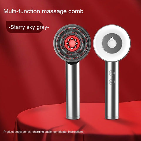 Image of Fluffy Comb Scalp Massager Infrared Hair Care And Beauty
