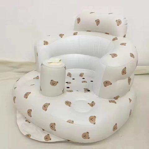 Image of Inflatable Baby Chair for Dining & Bath