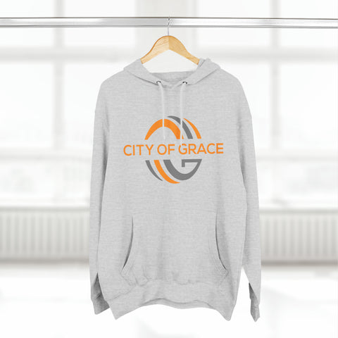Image of City Of Grace Three-Panel Fleece Hoodie