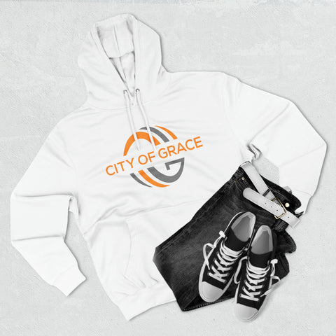 Image of City Of Grace Three-Panel Fleece Hoodie