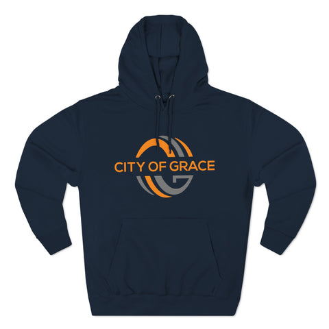 Image of City Of Grace Three-Panel Fleece Hoodie