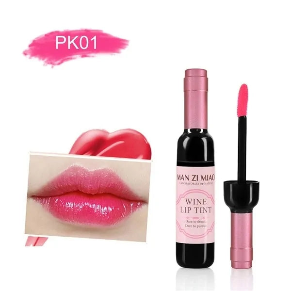 Waterproof Wine Shape Lip Tint Gloss