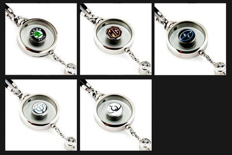 Image of Car Air freshener Perfume Bottle Auto Diffuser DIY Logo