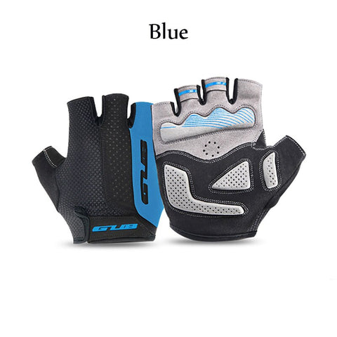Image of Shockproof Half-Finger Cycling Gloves