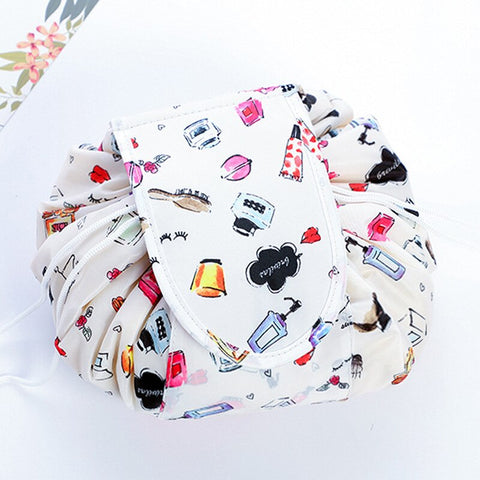 Image of Cosmetic Bag Professional Drawstring Makeup Case