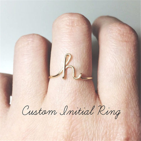 Image of Initial Name Rings