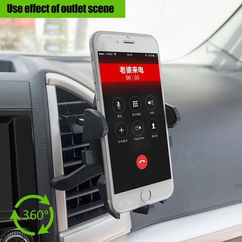 Image of AUTOMATICALLY LOCKING WINDSHIELD PHONE HOLDER