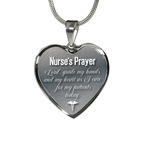 Image of Nurse's Prayer - Stainless Heart