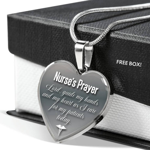 Image of Nurse's Prayer - Stainless Heart