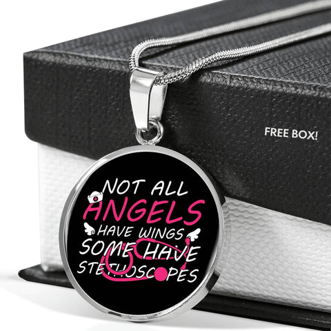 Image of Not All Angels Have Wings Some Have Stethoscopes 2