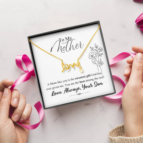 Image of A Mom Like You Is The Sweetest Gift