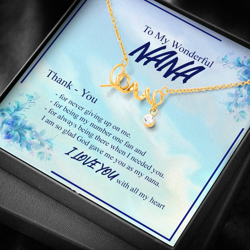 To My Wonderful Nana