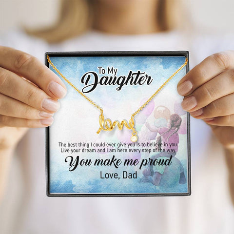 Image of To My Daughter, Love Dad