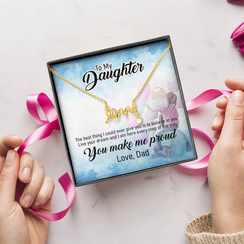 Image of To My Daughter, Love Dad