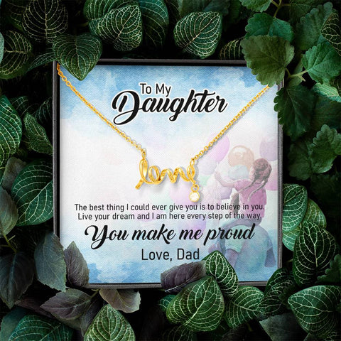 Image of To My Daughter, Love Dad
