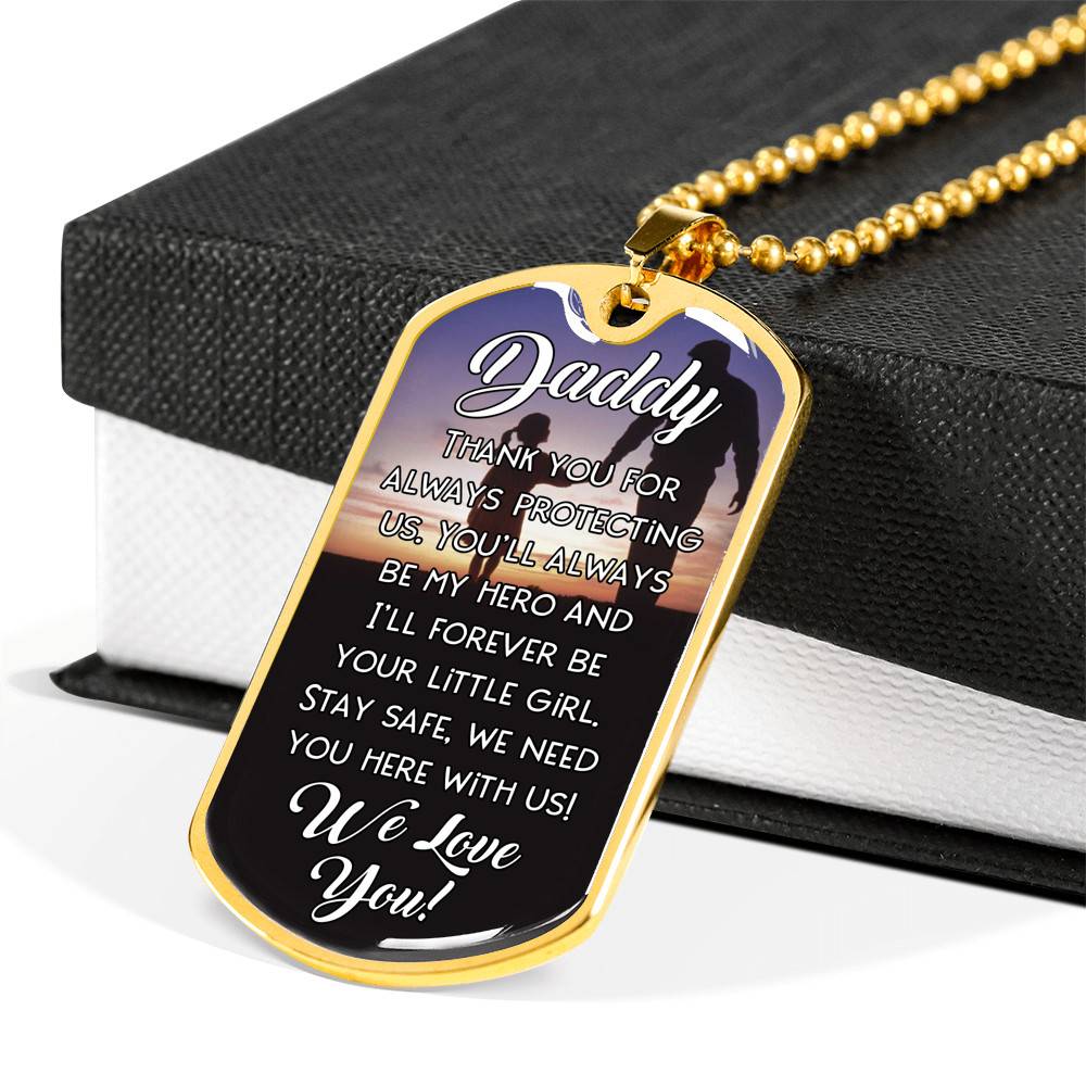 Daddy, Thank You For Always Protecting Us