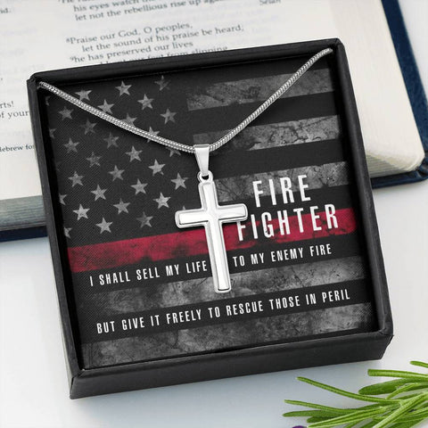 Image of Firefighter, I Should Sell My Life To My Enemy Fire
