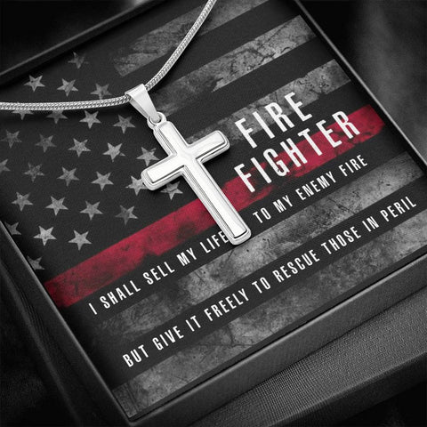 Image of Firefighter, I Should Sell My Life To My Enemy Fire