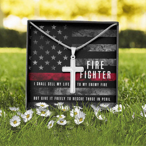 Image of Firefighter, I Should Sell My Life To My Enemy Fire