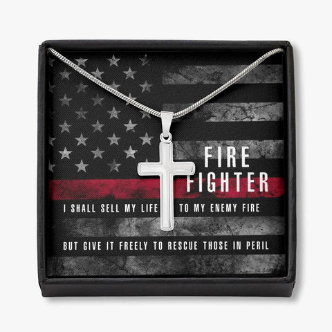 Image of Firefighter, I Should Sell My Life To My Enemy Fire