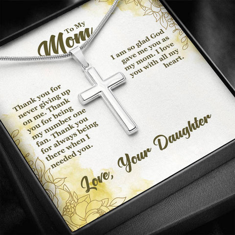 Image of To My Mom, Thank You For Not Giving Up On Me