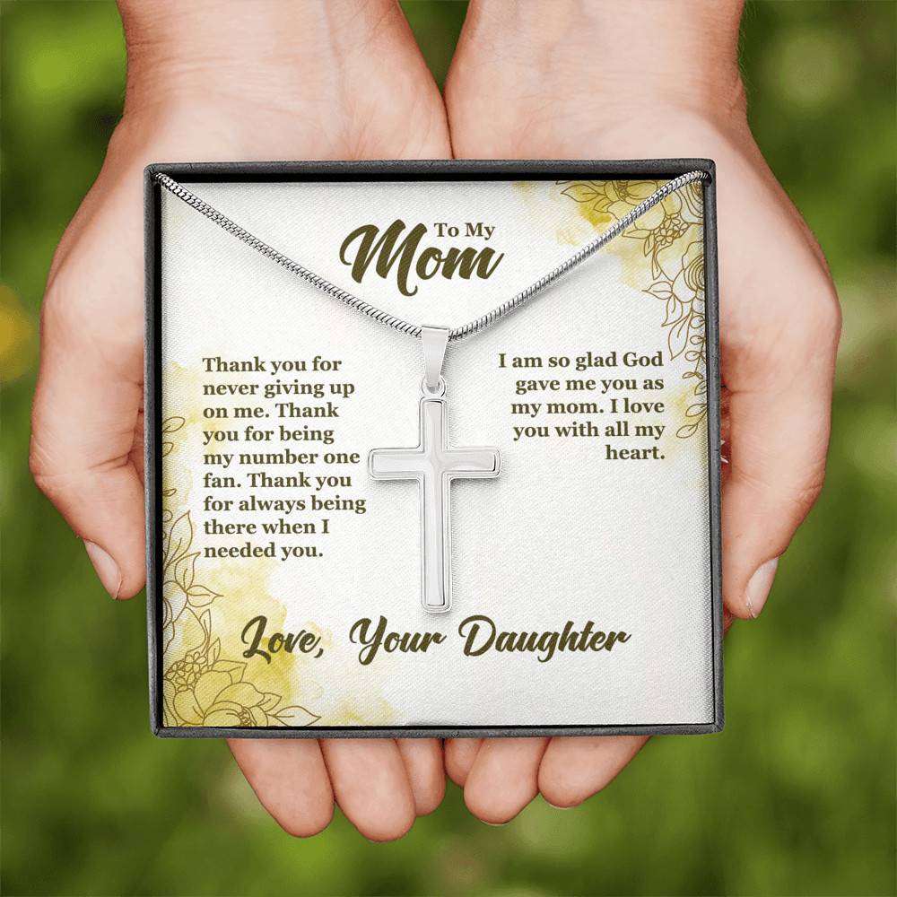 To My Mom, Thank You For Not Giving Up On Me