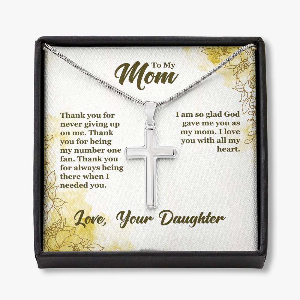 To My Mom, Thank You For Not Giving Up On Me