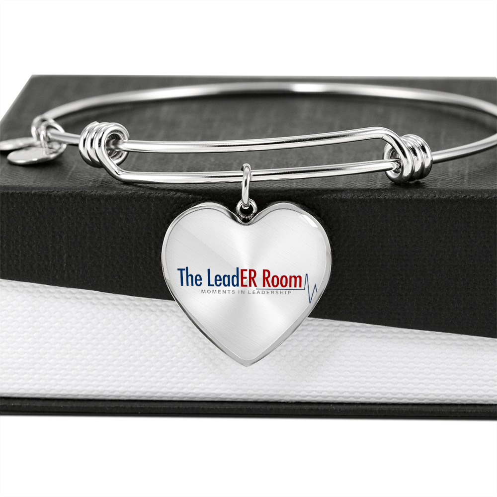 The Leader Room Heart Bangle