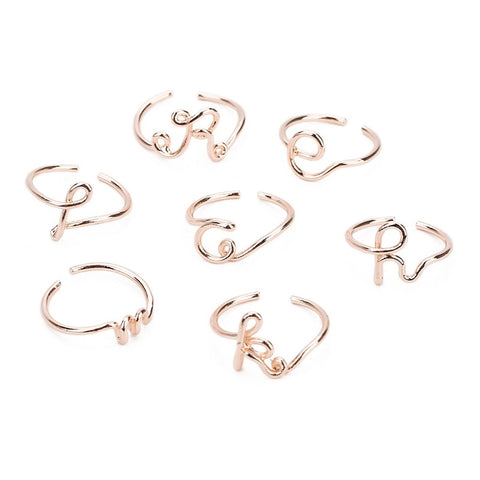 Image of Initial Name Rings