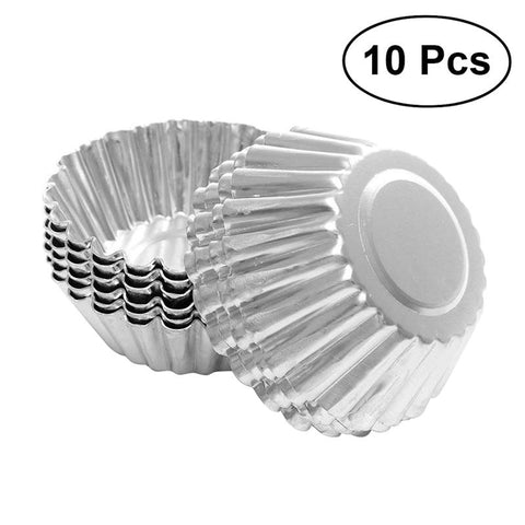 Image of 10pcs Nonstick Egg Tart Mold
