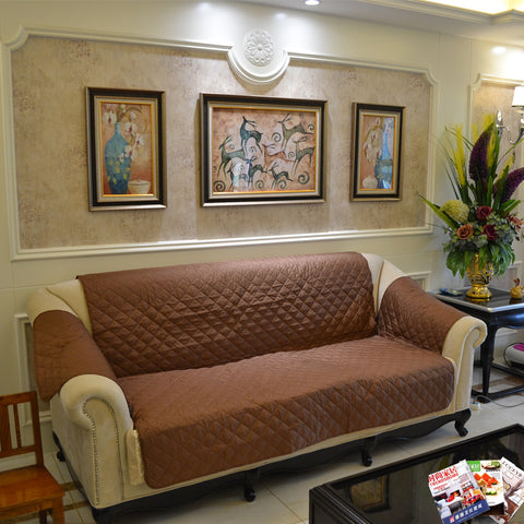 Image of Sofa Reversible Slipcover Furniture Protector