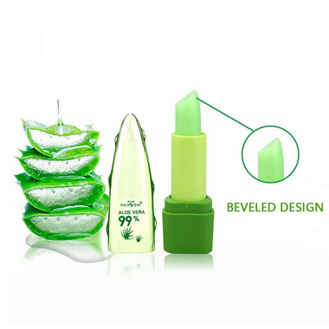 Image of Natural Aloe Vera Temperature Color-Changing Lip Balm