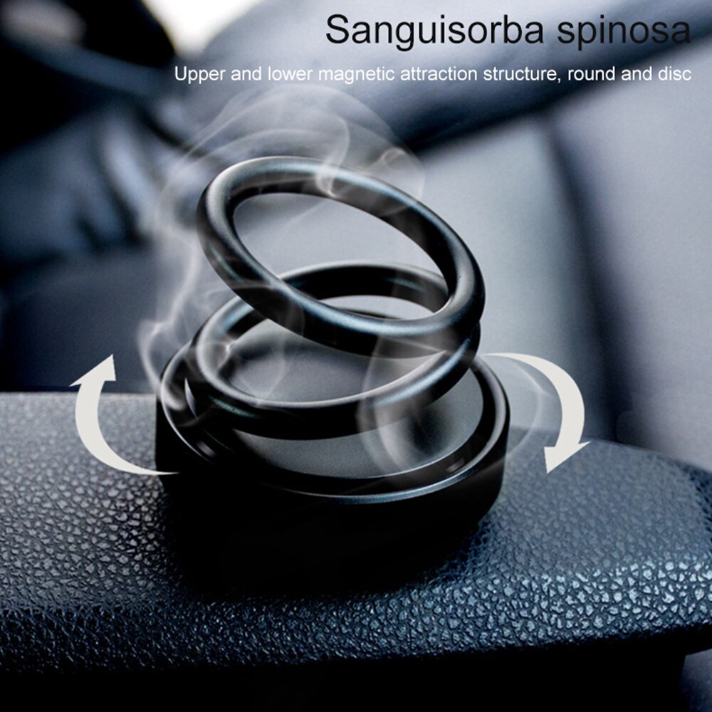 Double Ring Rotating Car Freshener