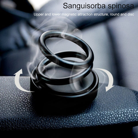 Image of Double Ring Rotating Car Freshener