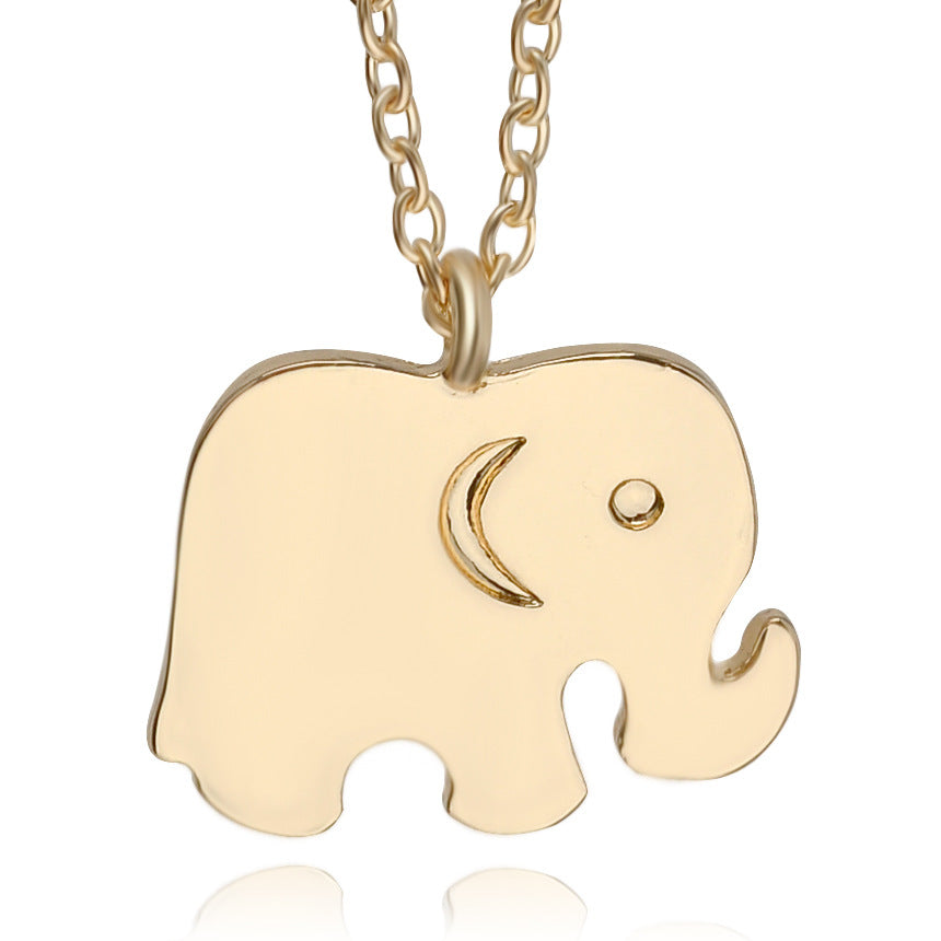 Good Luck Elephant Pendant Necklace