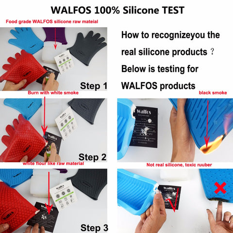 Image of "Walfos" Silicone Kitchen Glove