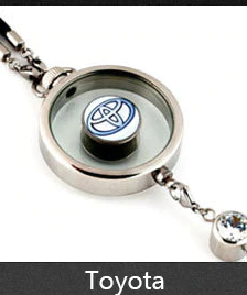 Car Air freshener Perfume Bottle Auto Diffuser DIY Logo