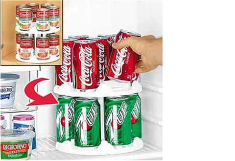 Image of Can Carousel - Cans Storage Organizer