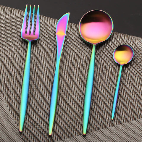Image of Prismware Cutlery/Silverware Set (4 Pieces)