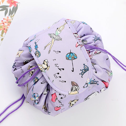 Image of Cosmetic Bag Professional Drawstring Makeup Case